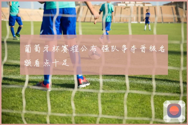 葡萄牙杯赛程公布 强队争夺晋级名额看点十足